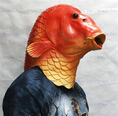 High Quality Creative designed The Latest Gold fish Mask for sale-in ...