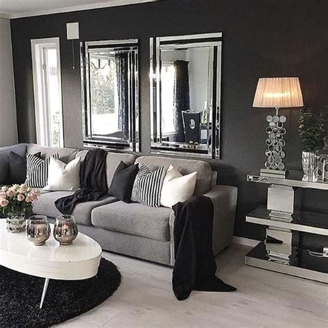 Dark Grey Sofa Living Room Ideas | Dark grey sofa living room, Grey ...