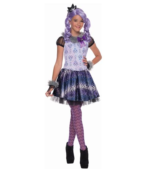 Ever After High Kitty Cheshire Girls Costume - TV Show Costumes