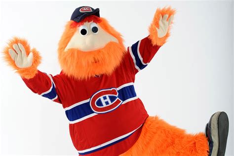 Montreal Canadiens Mascot Youppi : Youppi Celebrates 40th Birthday At ...