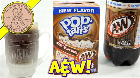 A&W Root Beer Pop Tarts & A&W Root Beer - YouTube