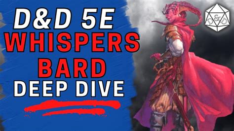 Complete Guide to College of Whispers | Bard Subclass D&D 5e Deep Dive - YouTube