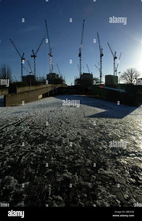 Soccer - New Wembley Stadium Construction Stock Photo - Alamy