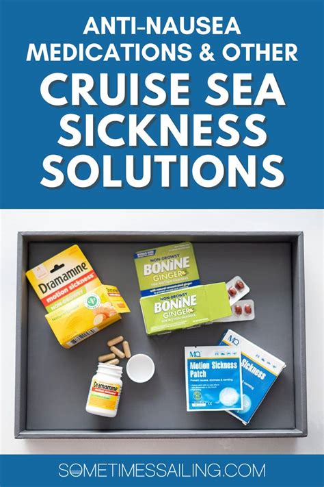 Anti-Nausea Medication and Other Cruise Sea Sickness Solutions