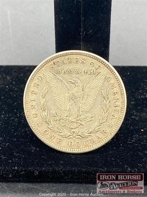 Iron Horse Auction - Auction: October Coin Auction ITEM: 1921 Morgan Silver Dollar Mint Mark S