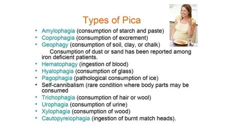 Pica disorder