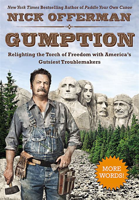 Book Review: Nick Offerman's Gumption - Arts - The Austin Chronicle