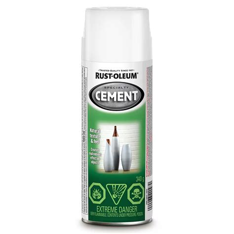 Rust-Oleum Specialty Cement Effect , 340 G Aerosol Spray Paint | The ...