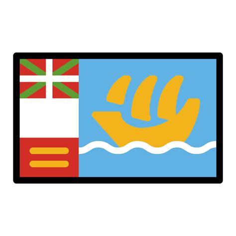 St. Pierre & Miquelon flag emoji clipart. Free download transparent ...