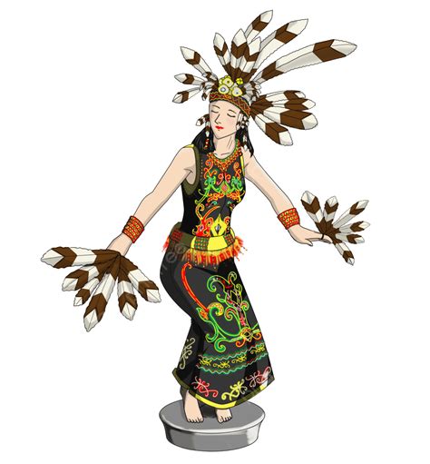 Kalimantan Dayak Dance, Traditional, Dance, Dayak PNG Transparent Clipart Image and PSD File for ...