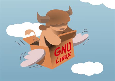 Flying Gnu by Ernesto Bazzano - GNU Project - Free Software Foundation