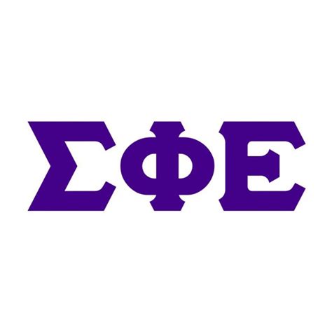 Sigma Phi Epsilon Big Greek Letter Window Sticker Decal SALE $8.95. - Greek Gear®