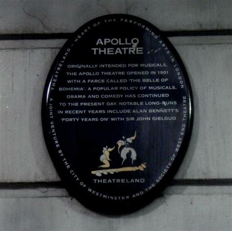 Apollo Theatre : London Remembers, Aiming to capture all memorials in ...