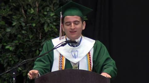 Dylan Graduation Valedictorian Speech 2019 Naaman Forest High School - YouTube