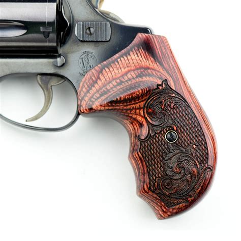 Altamont - S&W J Round Revolver Grips - Bateleur - Real Wood Gun Grips ...