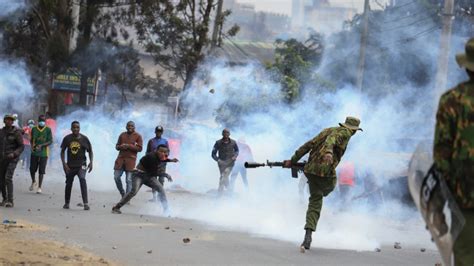 Kenya Protests: Children Hospitalized After Being Teargassed By Police In Nairobi - Arise News