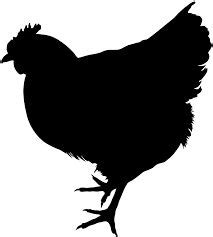 silhouette chicken - Google Search