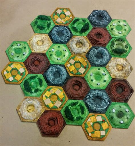 Best Custom (Settlers of) Catan Game Boards - Hexagamers