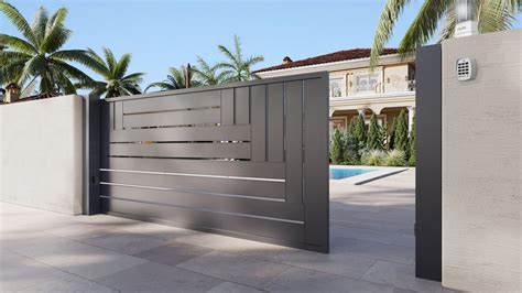 Modern Sliding Gate Design