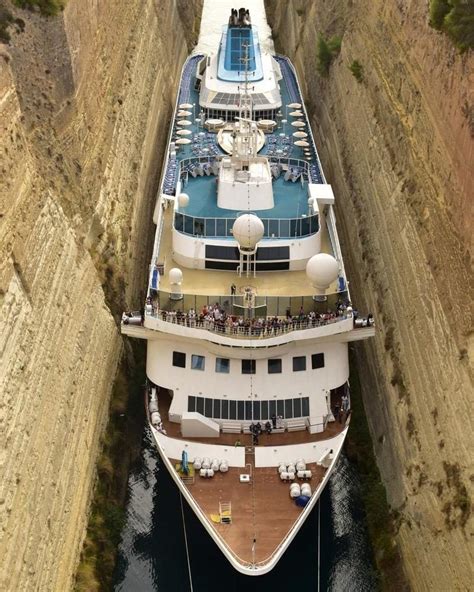 Corinth Canal (Greece) cruise port schedule | CruiseMapper