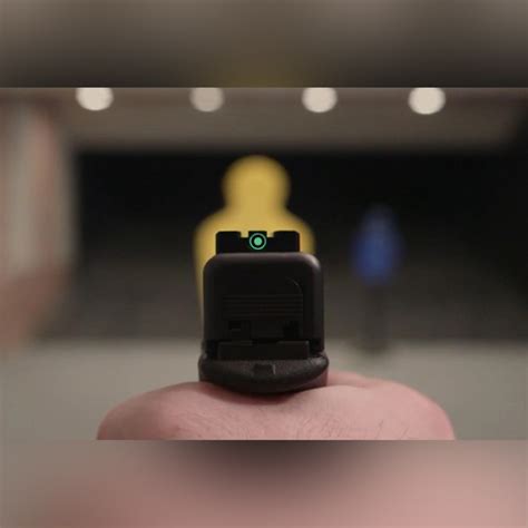 Meprolight FT Bullseye Fiber Optic / Tritium Reflex Pistol Sight