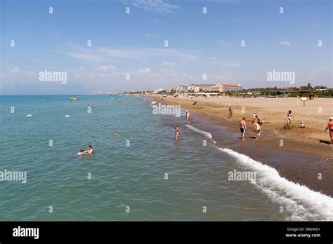 Turkey, Antalya province, Belek, beach Stock Photo: 65919953 - Alamy