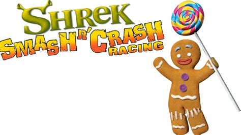 Shrek Smash n'Crash Racing Gingy Voice Clips - YouTube