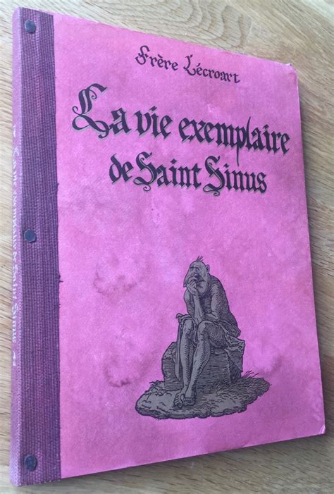 La vie exemplaire de saint Sinus by Lecroart (Frère): Bon Couverture rigide (1995) Edition ...