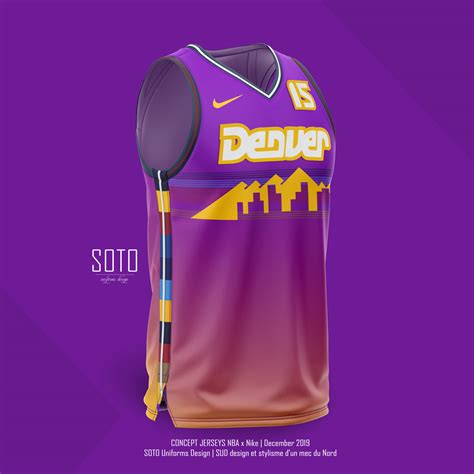 NBA City Edition - DENVER NUGGETS - concept by SOTO on Behance