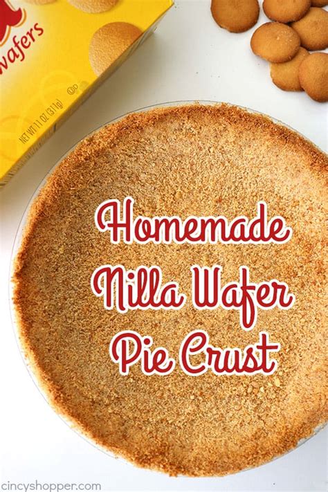 Homemade Nilla Wafer Pie Crust - CincyShopper