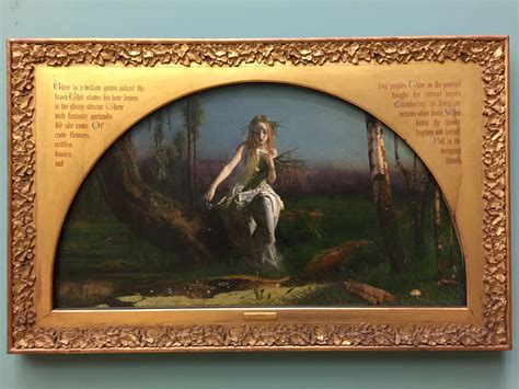 OPHELIA BY ARTHUR HUGHES 1852 — Jesse Waugh