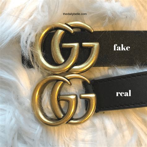 Real vs Fake: Gucci Belt | Fashion