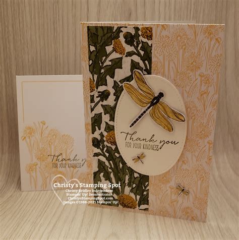 Stampin' Up!® Dandy Garden DSP and Memories & More Card - Christy's ...