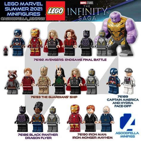 LEGO Marvel Studios Collectible Minifigures (71031) Teases Return of X ...