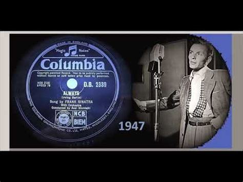 Frank Sinatra - Always 'Vinyl' - YouTube