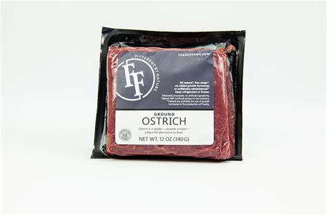 Ostrich Ground | 12 oz. - Fossil Farms