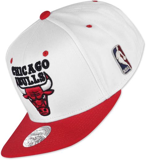 Mitchell & Ness NBA BBB Snapback Chicago Bulls cap white red