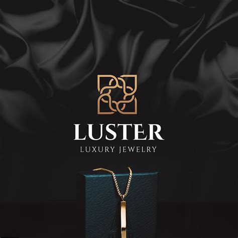 LUSTER || LUXURY JEWELRY LOGO by NaZmuL on Dribbble