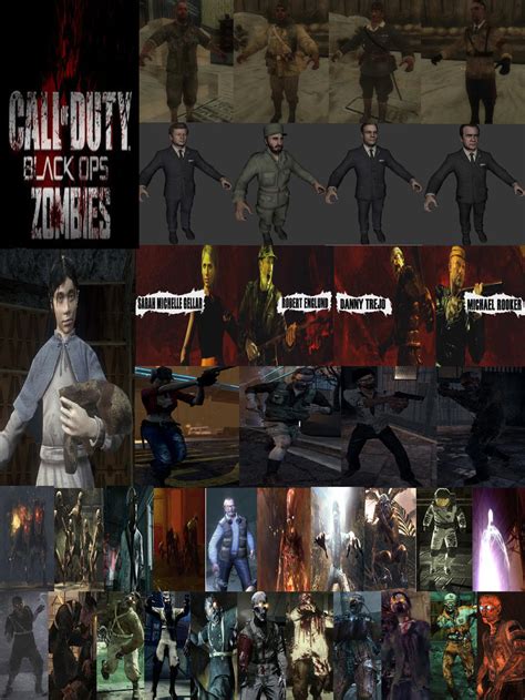 Call Of Duty Black Ops Zombies Characters Names