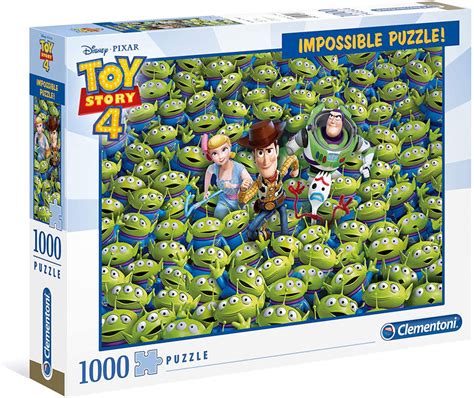 Clementoni - Impossible Disney Toy Story 4 Jigsaw Puzzle (1000 Pieces) | I Love Puzzles