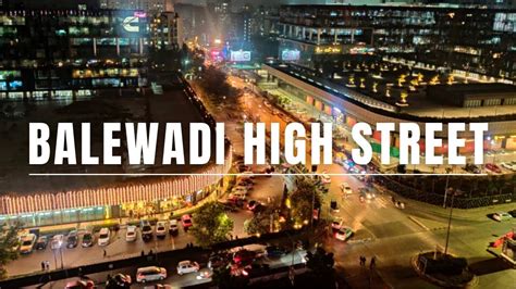 Balewadi Hight Street Night View | Restaurants | Night Life | Clubs ...