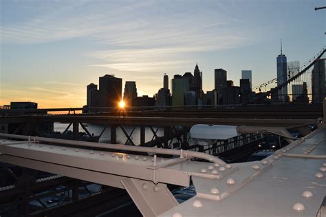 Sunset from Brooklyn Bridge Free Photo Download | FreeImages