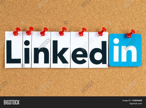 Linkedin Logo Sign Image & Photo (Free Trial) | Bigstock