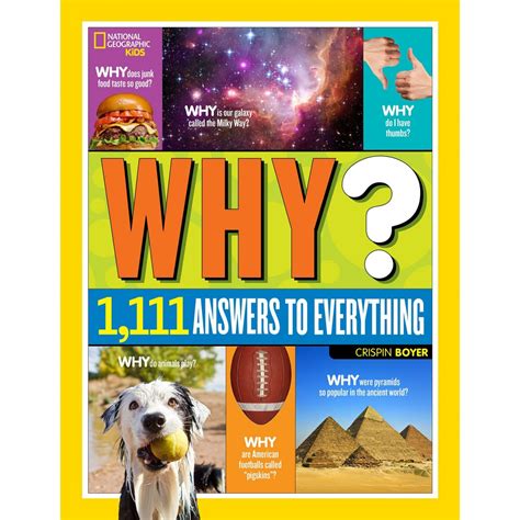 Why? 1,111 Answers to Everything Book – National Geographic | shopDisney