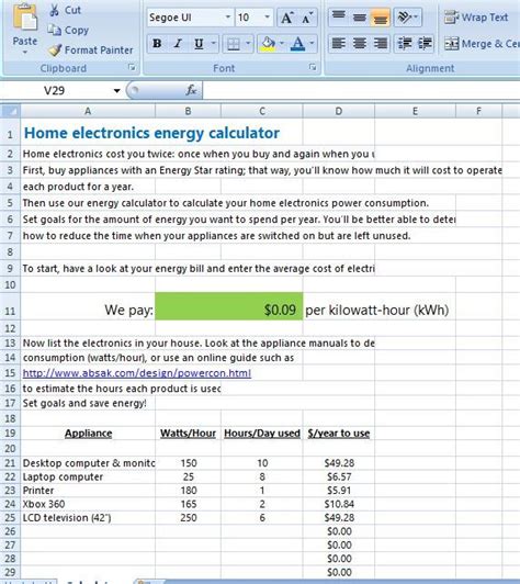 Energy cost calculator is very useful calculator that helps you calculate all energy consumption ...