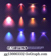 900+ Colored Light Effects Transparent Set Clip Art | Royalty Free - GoGraph