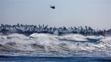 More monster California waves are coming after injuring onlookers at Ventura beach and causing ...