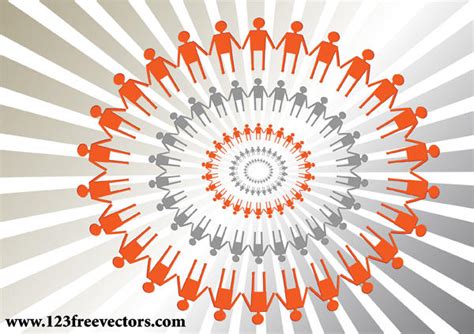 Human Circle Vector by 123freevectors on DeviantArt