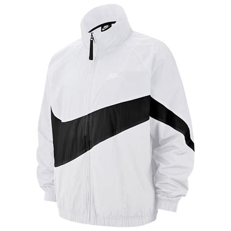 Nike Large Swoosh Windbreaker in White for Men - Lyst