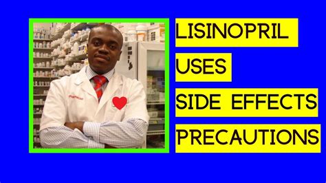 LISINOPRIL Side Effects - YouTube